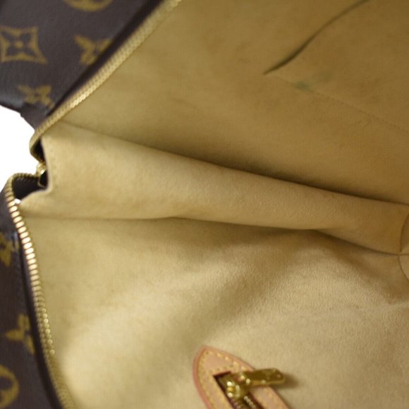 Auth LOUIS VUITTON BABYLONE Shoulder Bag Monogram Leather Brown France - Picture 11 of 16